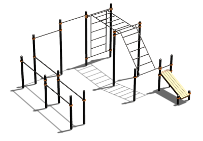 Спортивный комплекс воркаут ВС-146 в Ярославле