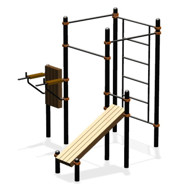 Спортивный комплекс воркаут ВС-64 в Ярославле