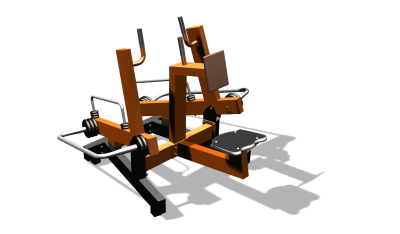 Силовой уличный тренажер  "Рычажная тяга"  УТ419 (тренажер находится на оптимизации у производства  и внешне может отличится от заявленной картинки в Ярославле