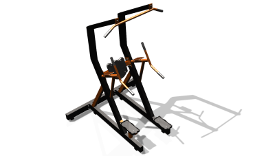 Силовой уличный тренажер  "Комбинированный станок"  УТ416 в Ярославле