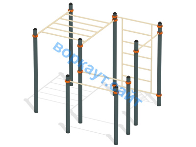 Спортивный комплекс воркаут ВС-48 в Ярославле
