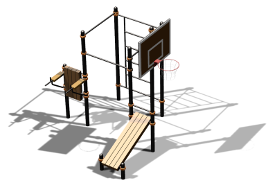 Спортивный комплекс воркаут ВС-155 в Ярославле