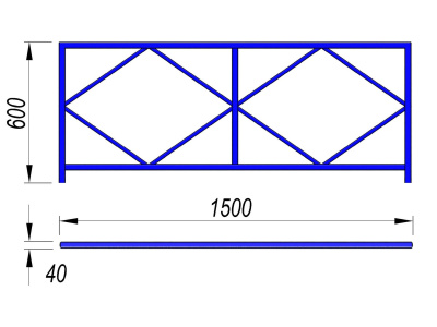 Ограждение площадки МАФ 5001 в Ярославле