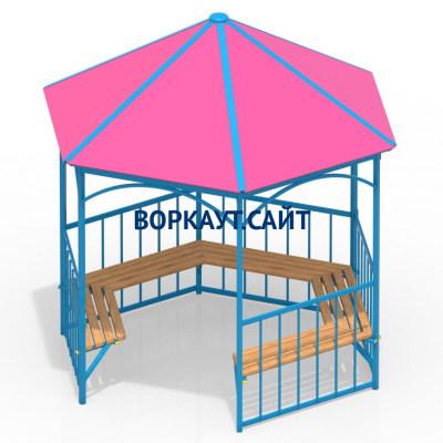 Беседка с лавками МАФ 4120 в Ярославле