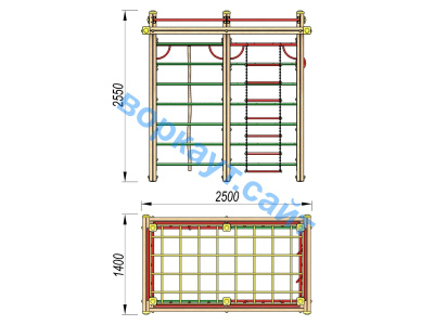 Детский спортивный комплекс ДСК 3108 в Ярославле