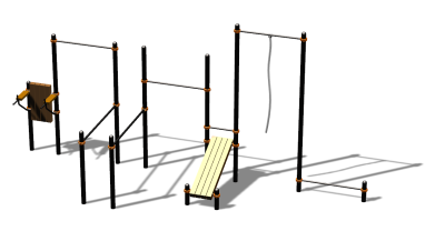 Спортивный комплекс воркаут ВС-90 в Ярославле