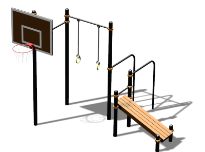 Спортивный комплекс воркаут ВС-143 в Ярославле