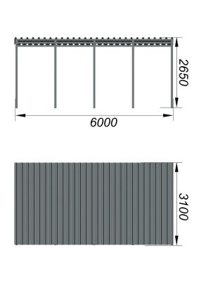 Теневой навес трибун МАФ 4130 в Ярославле