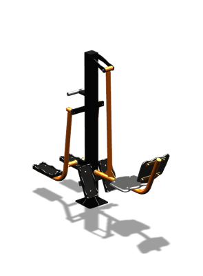 Уличный тренажер "Жим ногами Шпагат" УТ315 в Ярославле