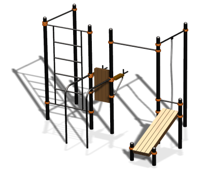 Спортивный комплекс воркаут ВС-145 в Ярославле