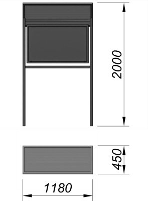 Информационный стенд МАФ 6006 в Ярославле