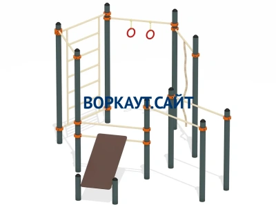 Спортивный комплекс воркаут ВС-49 в Ярославле