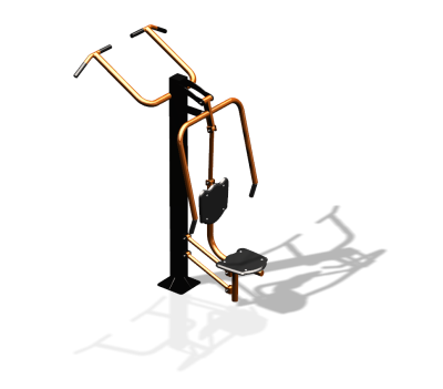 Уличный тренажер "Жим от груди Турник" УТ341 в Ярославле