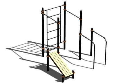 Спортивный комплекс воркаут ВС-123 в Ярославле