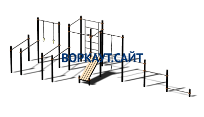Спортивный комплекс воркаут ВС-83 в Ярославле