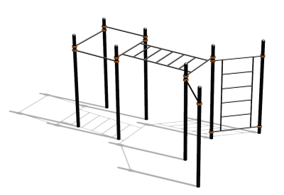 Спортивный комплекс воркаут ВС-117 в Ярославле